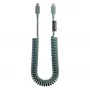 Native Union Pop Cable USB-C naar USB-C 2,4m 60W Slate Green