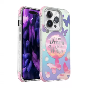 LAUT Pop Dreamy L_IP23D_POP_DR hoesje voor iPhone 15 Pro Max, transparant