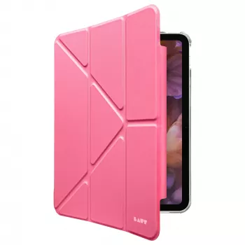 Laut Huex Folio Case voor iPad Air 11 M2 (2024) / M3 (2025), iPad Pro 11 1/2/3/4G, iPad Air 10.9 4/5G met Apple Pencil-houder - roze