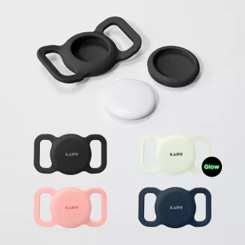 PICOM Laut Pet Tag - beschermhoes voor AirTag (zwart)
