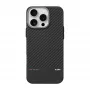 Laut Kev Protect Case voor iPhone 16 Pro Max, MagSafe-compatibel, zwart