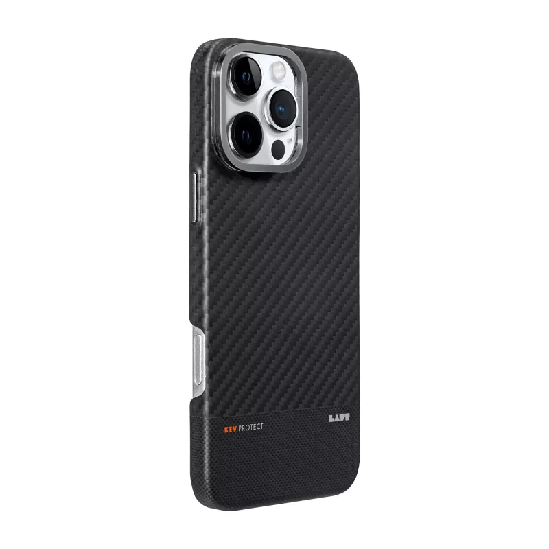 Laut Kev Protect Case voor iPhone 16 Pro Max, MagSafe-compatibel, zwart