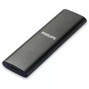 Philips externe SSD 1TB Ultra Speed grijs