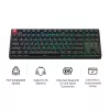 Keychron K8X-J3 80% TKL Brown Switch RGB hot-swap zwart