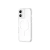 AMAZINGTHING Minimal Mag Case siliconenhoes met magneetring voor iPhone 16 - transparant