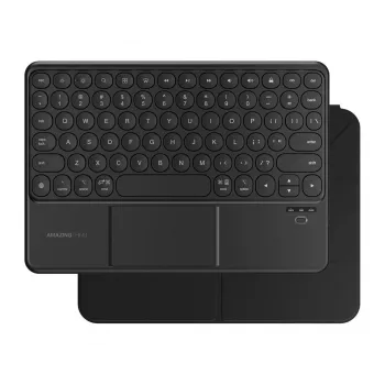 AMAZINGTHING Minimal Case KeyLite Combo Toetsenbord Case voor iPad Air 11 M2/M3/M4 (2024/2025/2026) - Zwart