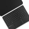 AMAZINGTHING Minimal Case Keylite Combo Toetsenbord Case voor iPad 11 2025 - Zwart