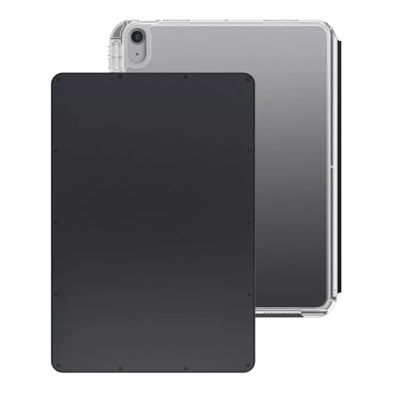 AMAZINGTHING Minimal Case Keylite Combo Toetsenbord Case voor iPad 11 2025 - Zwart