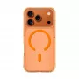 AMAZINGTHING Minimal Mag Case voor iPhone 17 Pro Max, MagSafe-compatibel, oranje
