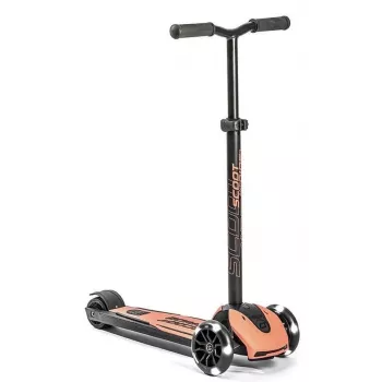 Scoot & Ride Highwaykick 5 LED Peach 3-wiel kick-step