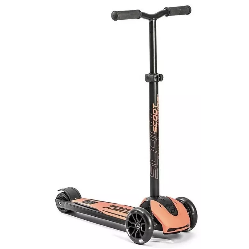 Scoot & Ride Highwaykick 5 LED Peach 3-wiel kick-step