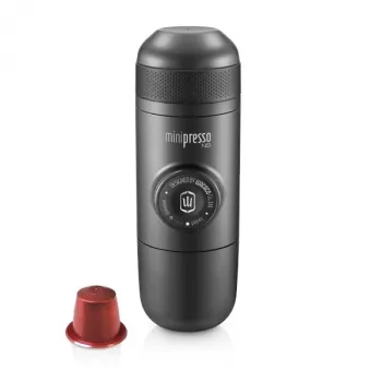 WACACO Minipresso NS draagbare espressomachine voor Nespresso-capsules, zwart