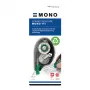 Tombow correctieroller 10 m x 4,2 mm witte band transparante blauwe behuizing
