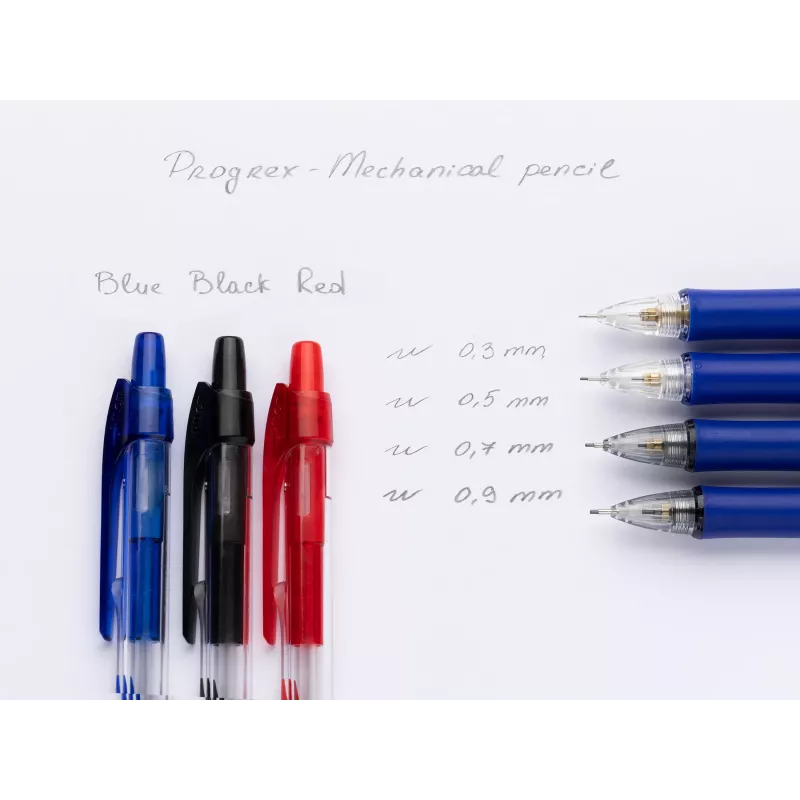 PILOT PEN Progrex BeGreen vulpotlood rood HB 0,5 mm 1 stuk