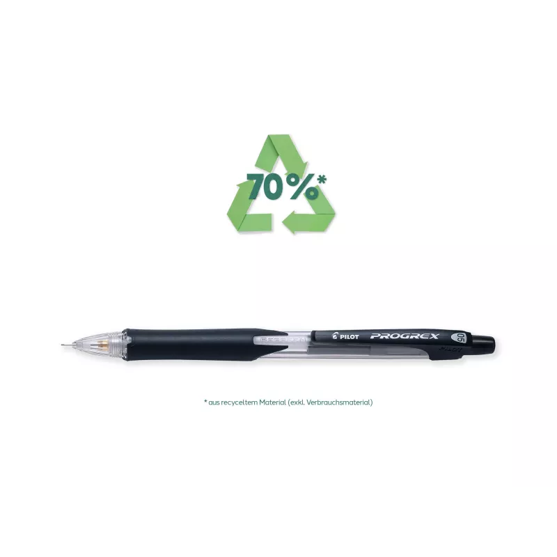 PILOT PEN Progrex BeGreen vulpotlood rood HB 0,5 mm 1 stuk