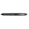 PILOT PEN FriXion Ball 4 uitwisbare gelpen 4-in-1 zwarte behuizing 0,5 mm extrafijn