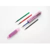 PILOT PEN FriXion Ball 4 uitwisbare gelpen 4-in-1 zwarte behuizing 0,5 mm extrafijn