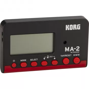 Korg MA2-BKRD LCD pocket digitaal metronoom zwart/rood