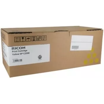 Ricoh SP C220E originele tonerpatroon geel (407643)