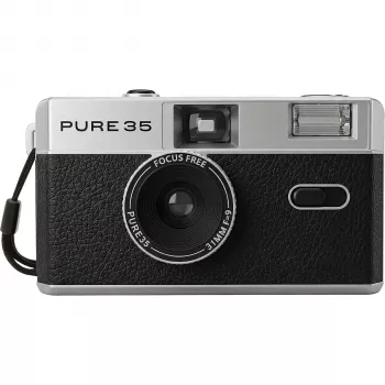 KODAK Pure 35 zwarte 35mm wegwerpcamera met flitser