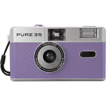 KODAK Pure 35 paarse 35mm wegwerpcamera met flitser