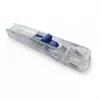 Rapesco Supaclip 40 dispenser - transparant - 40 vellen - roestvrijstalen clips - 8 clips inbegrepen