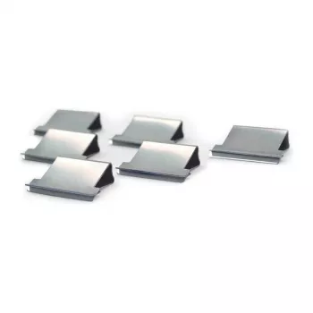 Rapesco RC4050SS 4-gaats perforator, RVS, 40 vel, 50 stuks, 125 mm, 80 mm