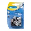 Rapesco RC4050SS 4-gaats perforator, RVS, 40 vel, 50 stuks, 125 mm, 80 mm
