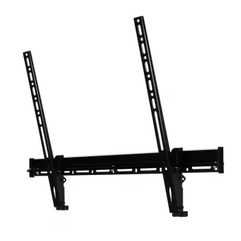 B-TECH BTV521 vaste wandsteun voor 32-65 inch schermen, zwart, 70 kg draagvermogen, VESA 75x75 tot 600x400