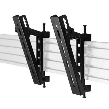 B-TECH BT8390-VESA200T/B montagerails - 70 kg (paar) zwart