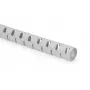 HellermannTyton HWPP25L2 kabelmanagement spiraalwikkelslang - grijs - 2 m - 25 mm - polypropyleen