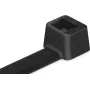 HellermannTyton UB200C-B-PA66-BK kabelbinder 200x4,6 mm zwart (100-pack)