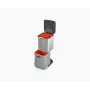 Joseph Joseph Totem afvalbak 40 L roestvrij staal