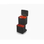 Joseph Joseph Totem Max 60L zwarte afval- en recyclingbak
