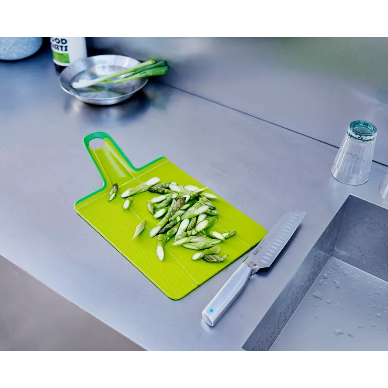 Joseph Joseph Chop2Pot Plus groene opvouwbare snijplank