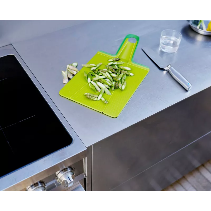 Joseph Joseph Chop2Pot Plus groene opvouwbare snijplank
