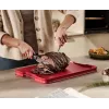 Joseph Joseph Cut&Carve Plus dubbelzijdige XL-snijplank rood
