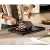 Joseph Joseph Cut&Carve Plus grote zwarte snijplank met geïntegreerde vleeshouderpinnen