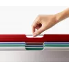 Joseph Joseph Folio Steel L snijplankenset, 4 planken, zilver