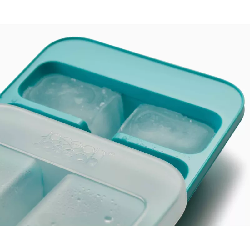 Joseph Joseph Flow 2 stuks Easy-fill blauwe ijsblokjeshouders