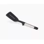 Joseph Joseph Elevate RVS-silicone gleufspatel - zwart/grijs
