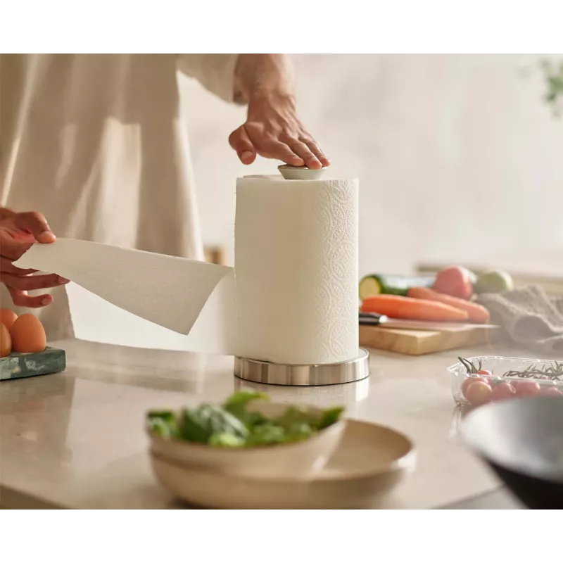 Joseph Joseph Push&Tear Stone keukenrolhouder