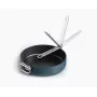 Joseph Joseph Space Fold Handle keramische antiaanbak 28 cm blauwe koekenpan