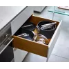 Joseph Joseph Space Fold Handle keramische antiaanbak 3-delige blauwe steelpan-set (16cm, 18cm, 20cm)