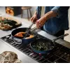 Joseph Joseph Space Fold Handle keramische antiaanbak 2-delige blauwe koekenpan-set