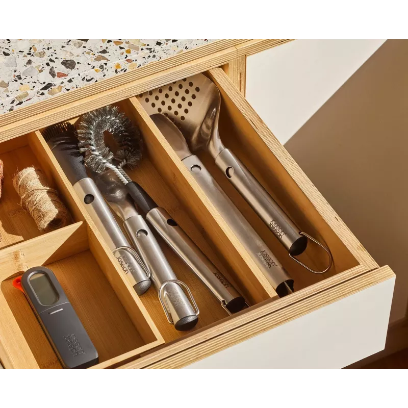 Joseph Joseph GrillOut 4-delige RVS BBQ-bestekset met opbergbox