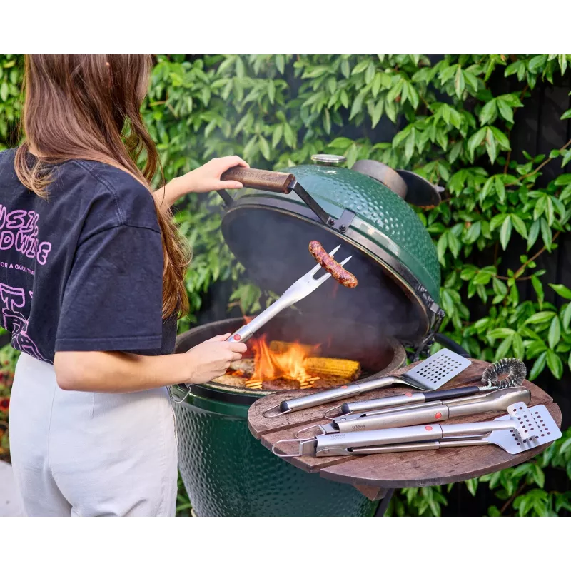 Joseph Joseph GrillOut 4-delige RVS BBQ-bestekset met opbergbox