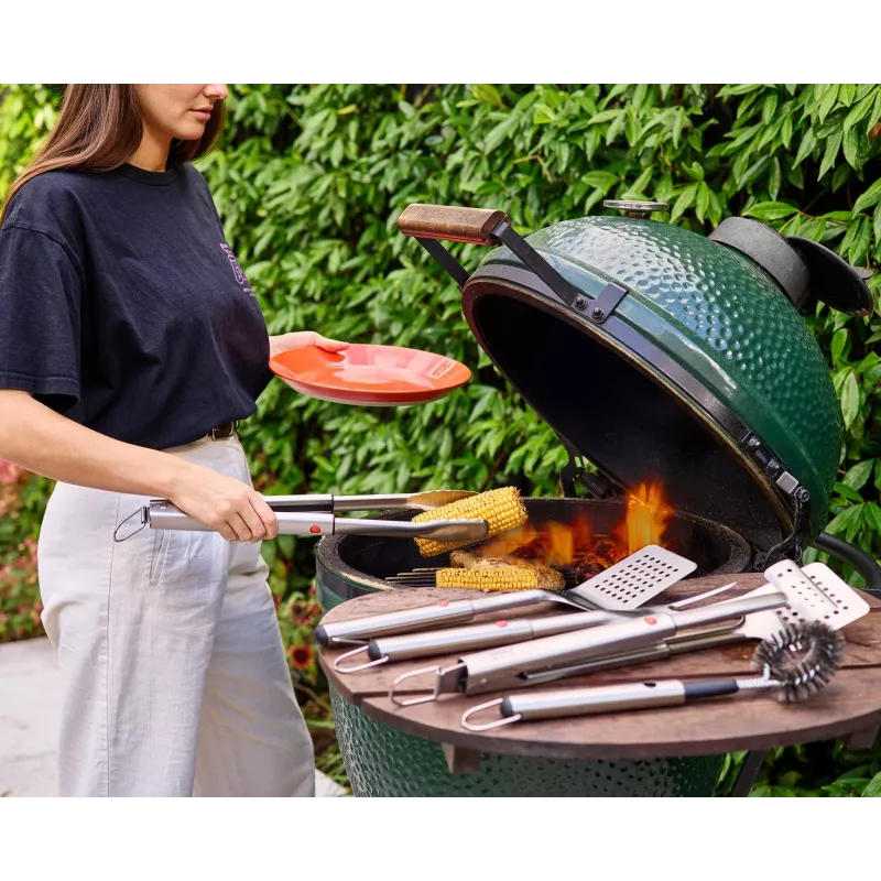 Joseph Joseph GrillOut 2-delige BBQ-spatel- en tangenset, grijs/RVS