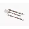 Joseph Joseph GrillOut 3-delige roestvrijstalen bbq-set met spatel, tang en vork