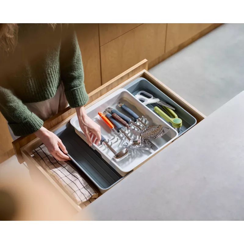 Joseph Joseph DrawerStore uitschuifbare besteklade-organizer grijs 8500017